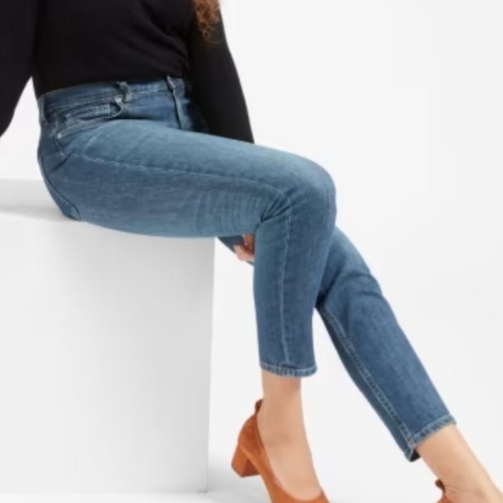 Everlane High Rise Ankle Jeans